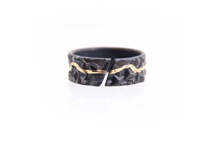 Granite Crack Ring – Peter W Gilroy Designs