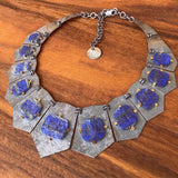 Quartzite Lapis Necklace