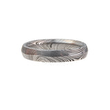 Arete Ring - Sandstone Damascus Steel