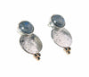 Damascus Lunar Earrings