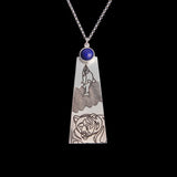 Grizzly Bear Silver Pendant