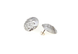Granite Lunar Earrings