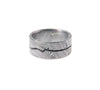 Splitter Ring - Sandstone Damascus Steel