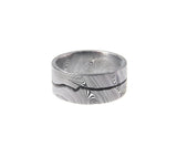 Splitter Ring - Sandstone Damascus Steel