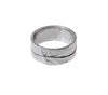 Splitter Ring - Sandstone Damascus Steel